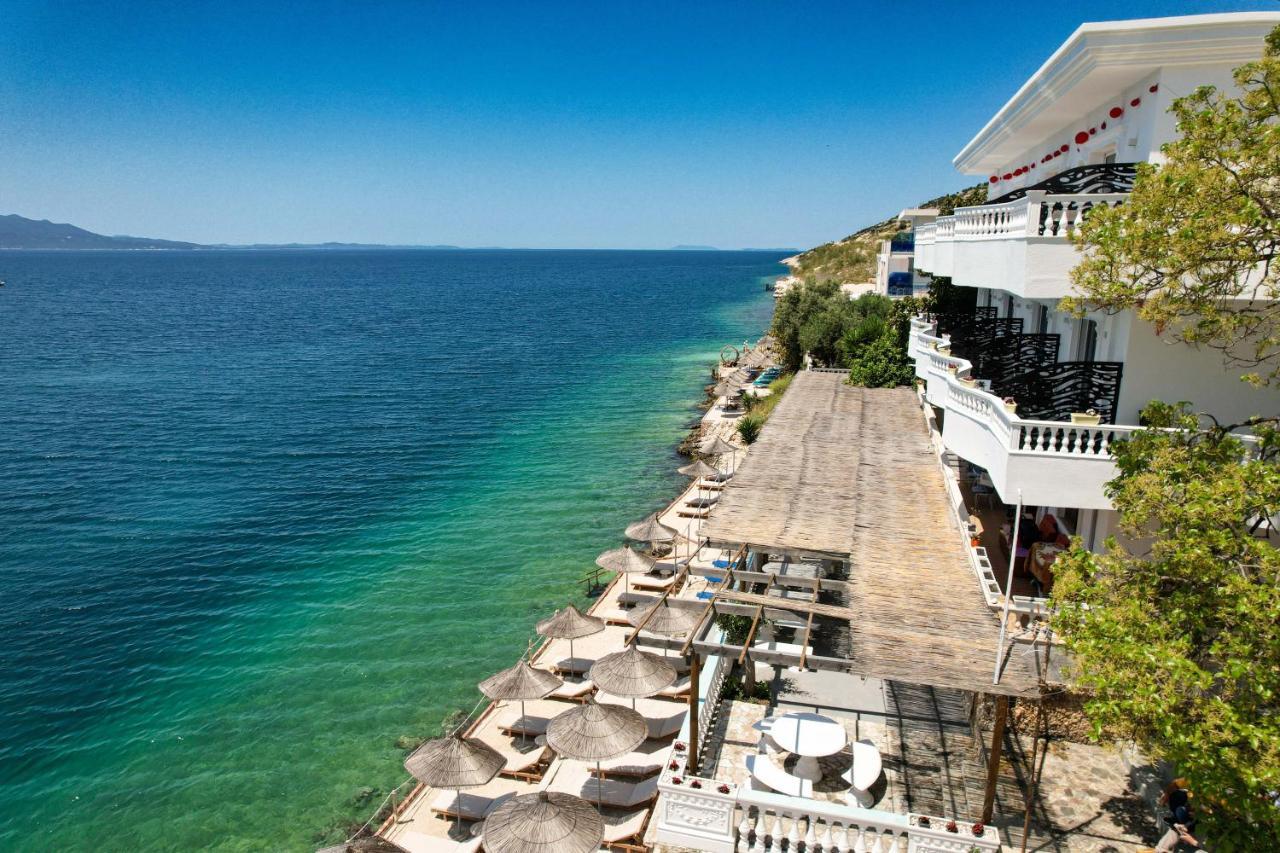 Luxury Villa Alisja Sarande With Private Beach المظهر الخارجي الصورة