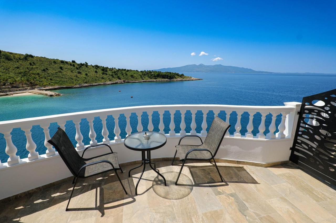 Luxury Villa Alisja Sarande With Private Beach المظهر الخارجي الصورة